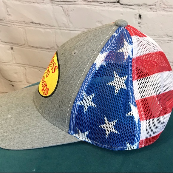 Bass Pro Shops Stars and Stripes Mesh Back Cap - Picture 5 of 7